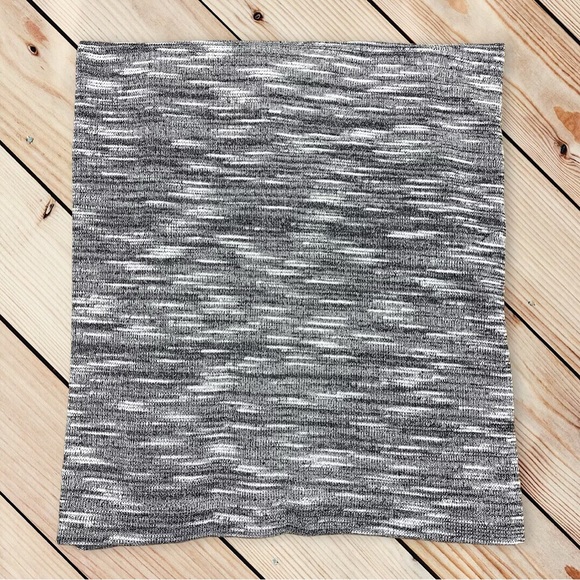 Joan Rivers Heathered Space-Dyed Knit Tank, NWT Black/White A262486 - Picture 7 of 13